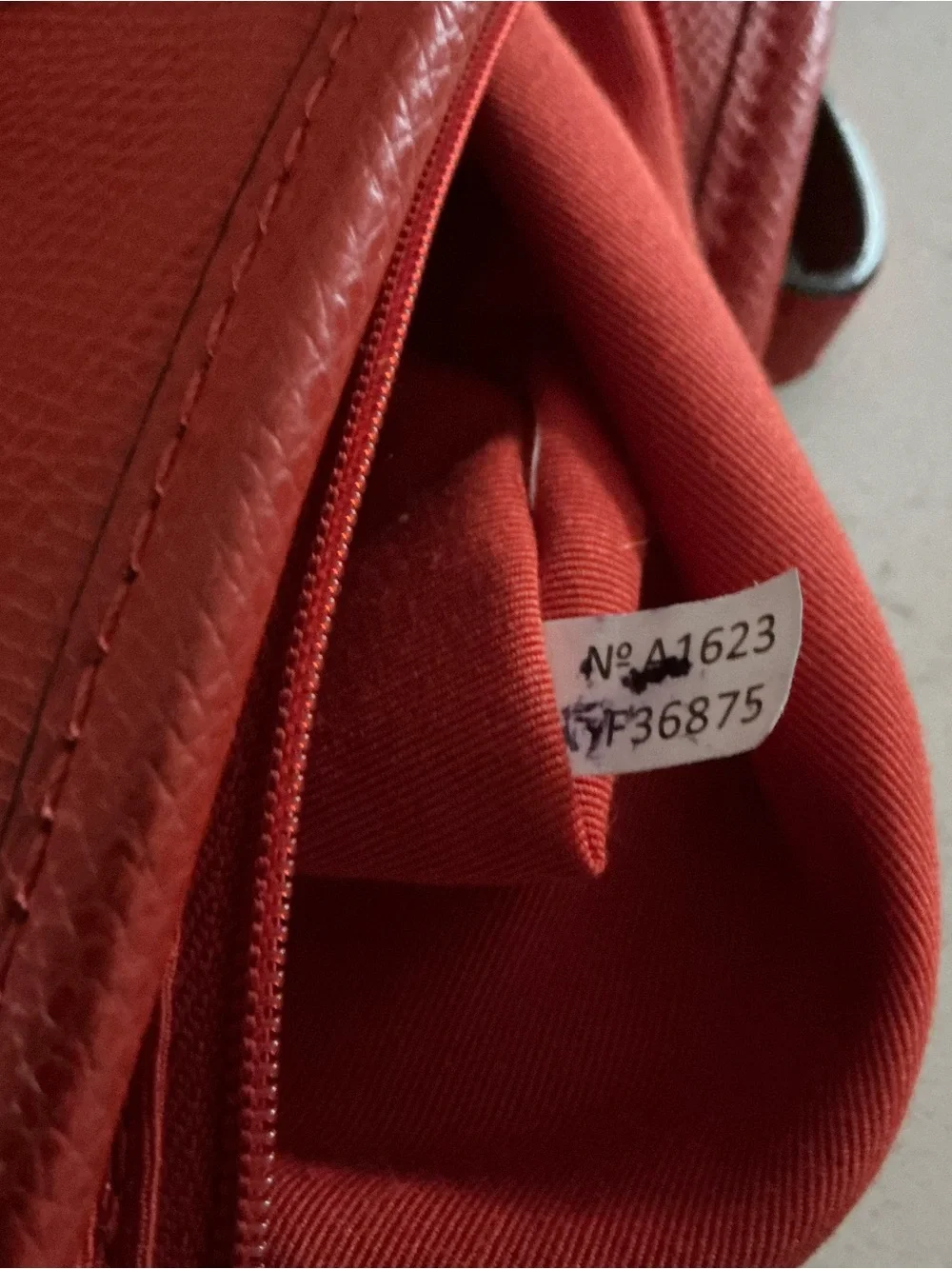 Coach city zip tote vibrant red handbag F36875